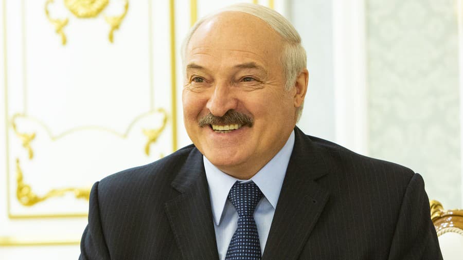Na snímke bieloruský prezident