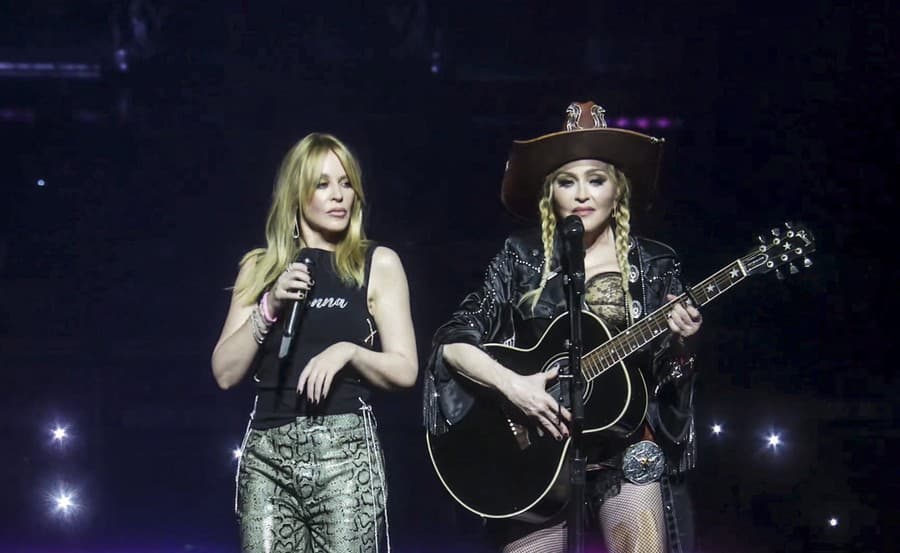 Kylie Minogue a Madonna