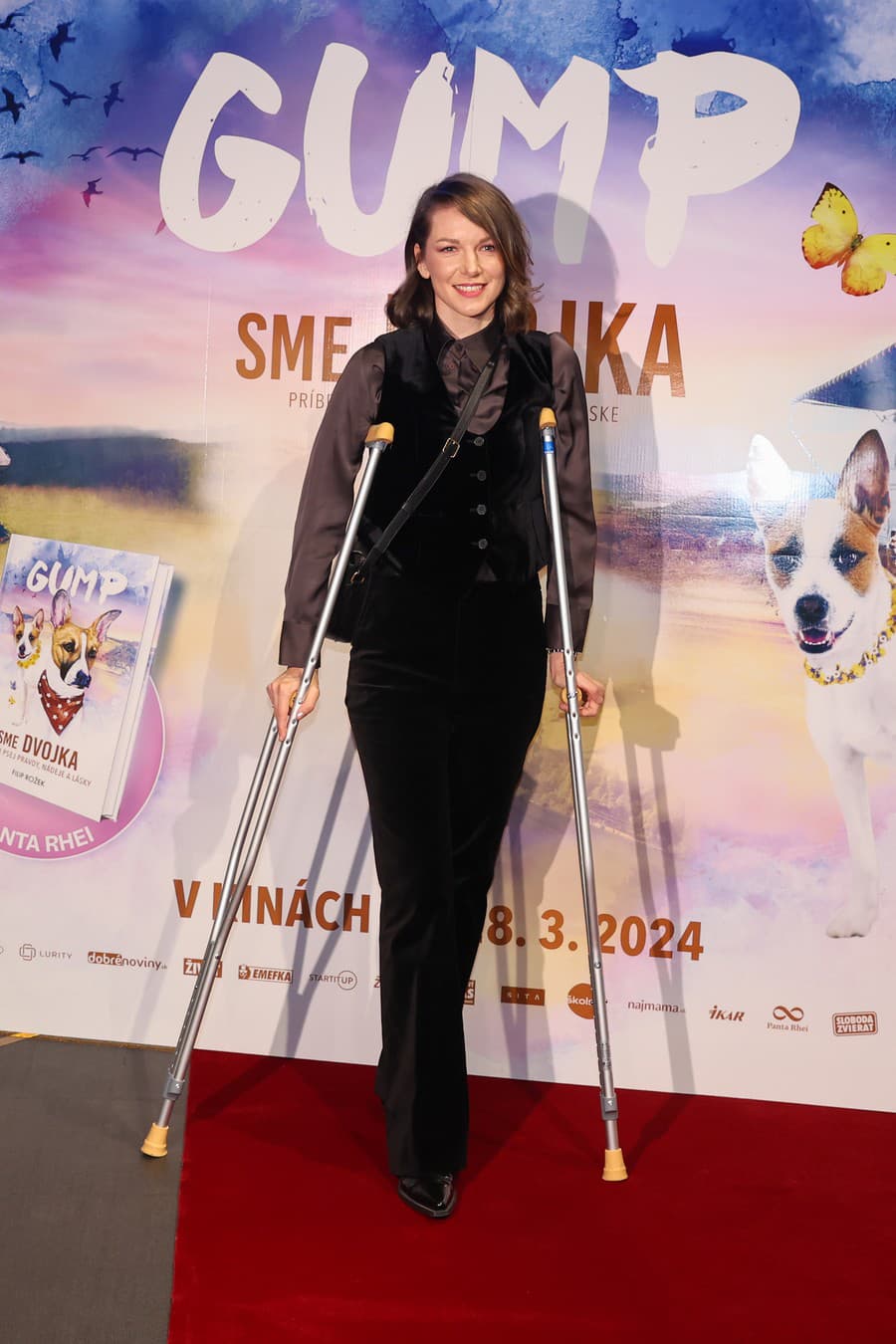 Zuzana Smatanová na premiére