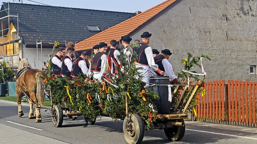 Folkloristi zo súboru Vagonár