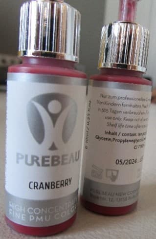 Purebeau „Cranberry“ – farba