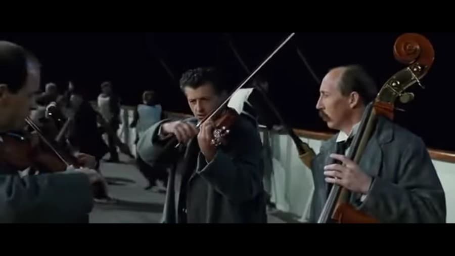Snímka z filmu Titanic