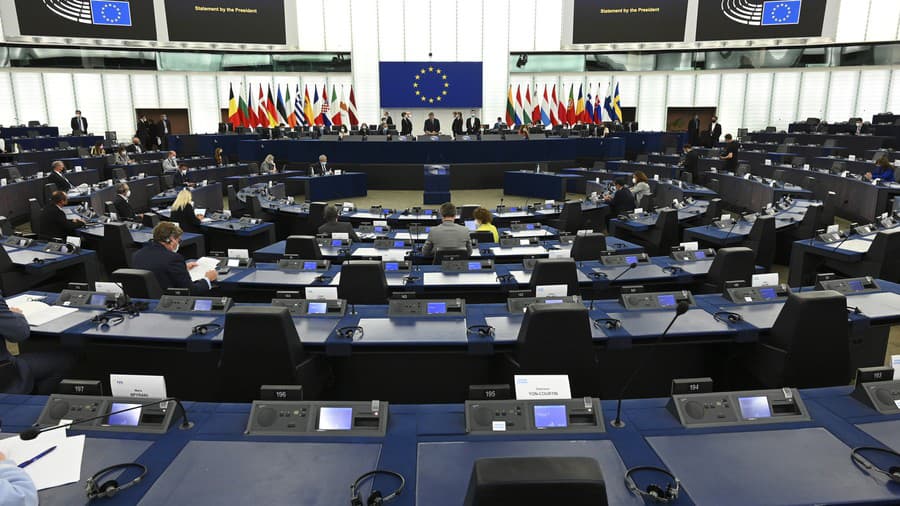 Zasadnutie Európskeho parlamentu v