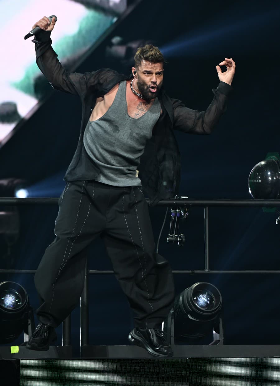 Spevák Ricky Martin