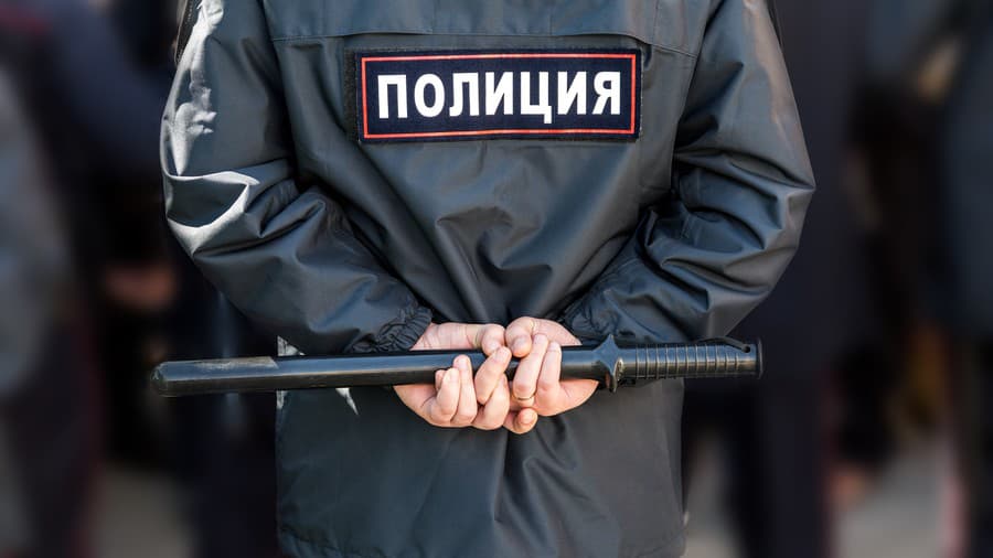 Policajt v Rusku (ilustračná