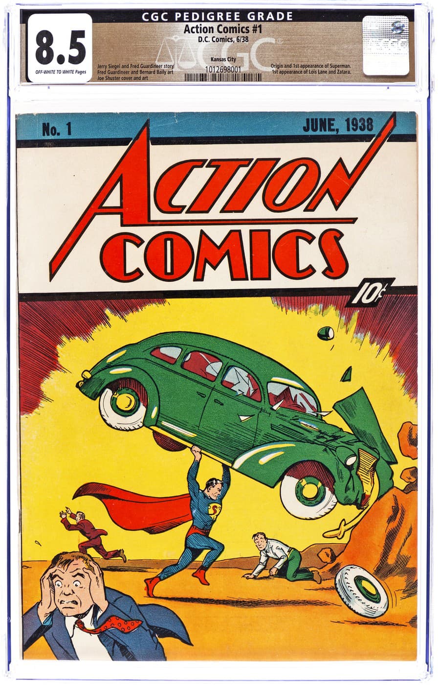 Komiks, v ktorom sa prvýkrát objavil Superman