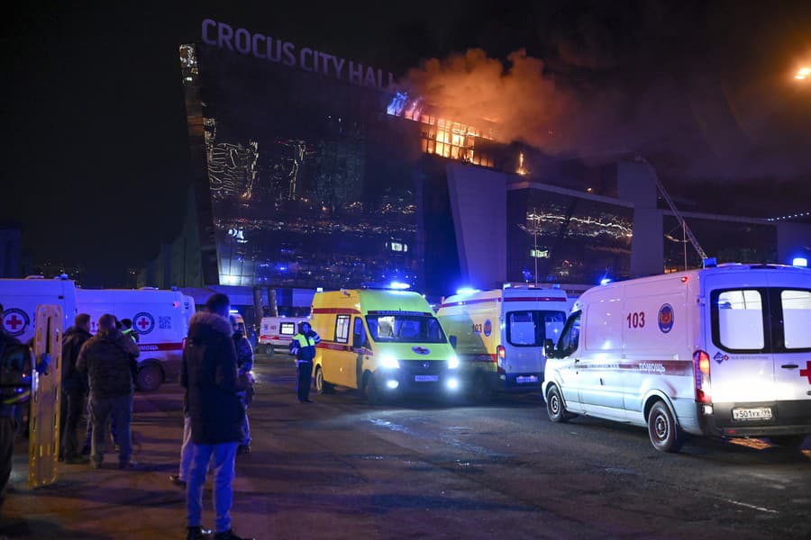 Tragický útok v Moskve.