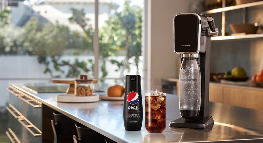 SodaStream Pepsi Max a prístroj Art sú dlhodobo najobľúbenejšie.