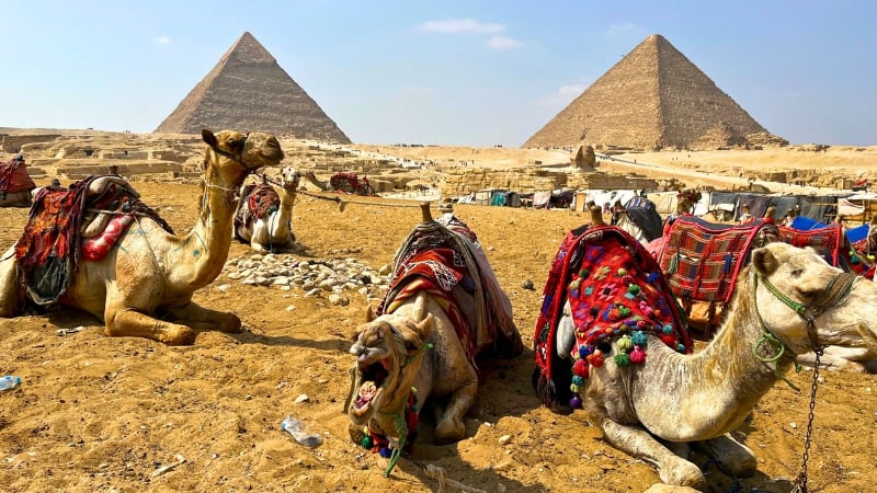 Z Hurghady môžete podniknúť výlet za pyramídami do Káhiry.