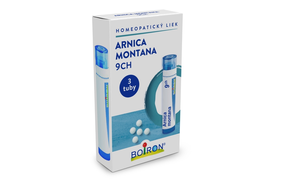 Arnica montana 9CH je voľnopredajný jednozložkový homeopatický liek bez schválených terapeutických indikácií. Okrem uvedeného riedenia sa môžu použiť aj iné riedenia, no v takomto prípade je použitie veľmi individuálne a dávkovanie spadá do rúk odborníka - lekárnika alebo lekára.