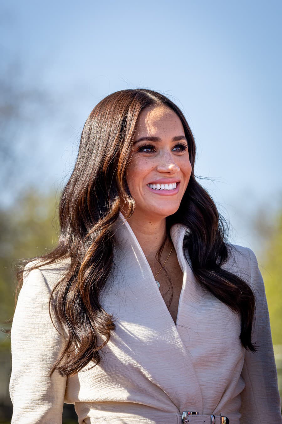 Na snímke Meghan Markle.