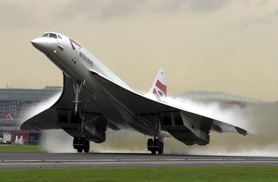 Nadzvukový predchodca Concorde