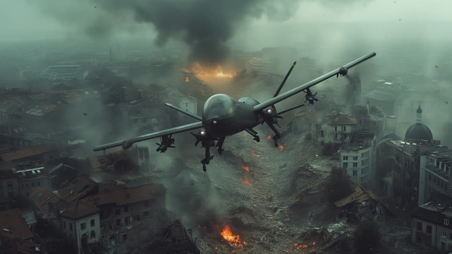 Bojový dron (ilustračné foto).