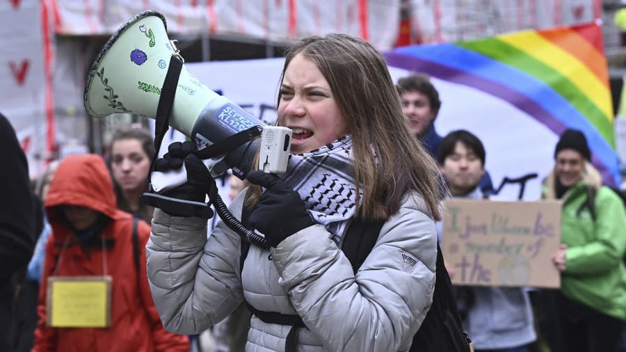 Klimatická aktivistka Greta Thunbergová