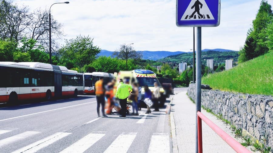 Polícia hľadá svedkov nehody,