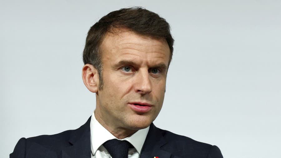 Francúzsky prezident Emmanuel Macron.