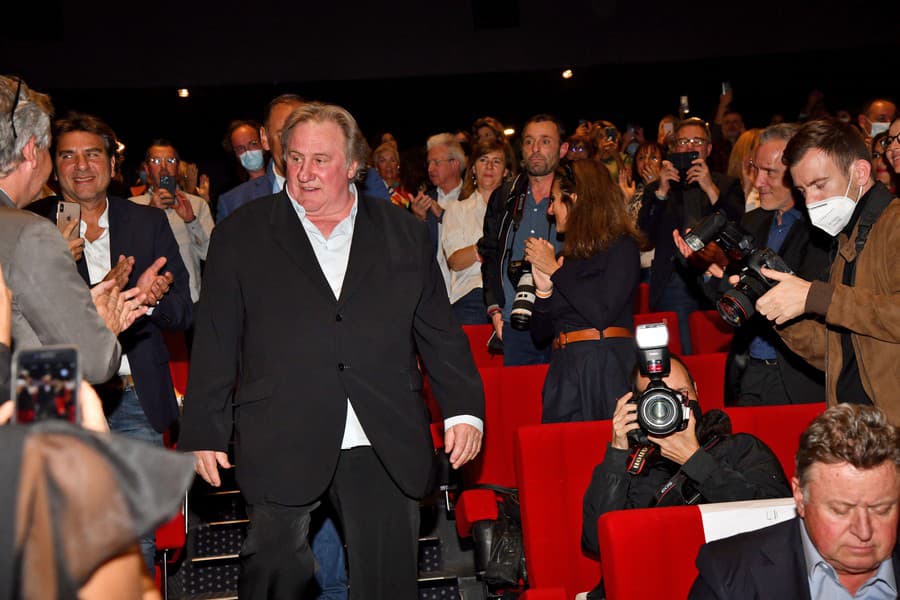 Here Gérard Depardieu.