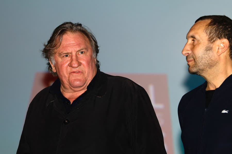 Here Gérard Depardieu.