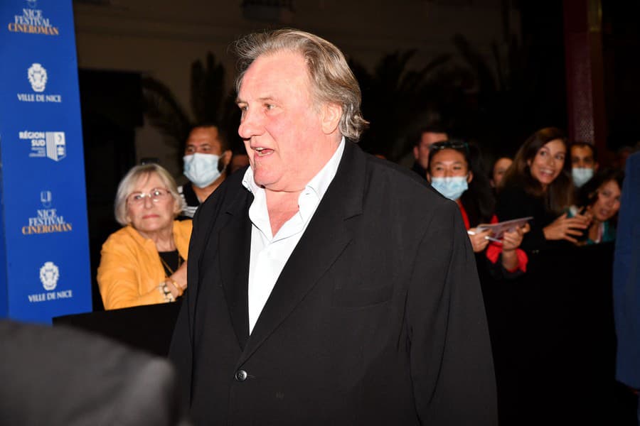 Here Gérard Depardieu.