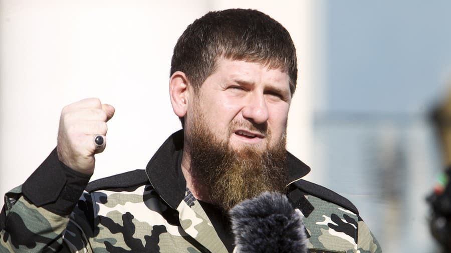 Čečenský vodca Ramzan Kadyrov