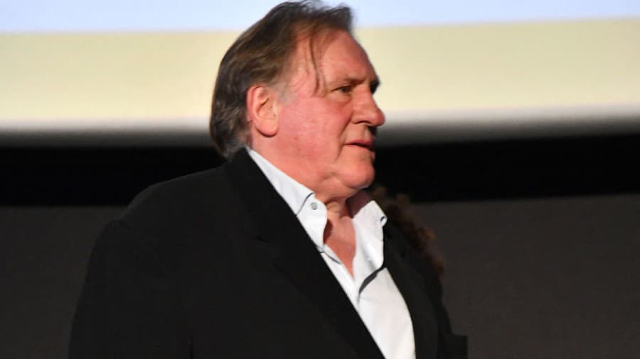 Herec Gérard Depardieu.