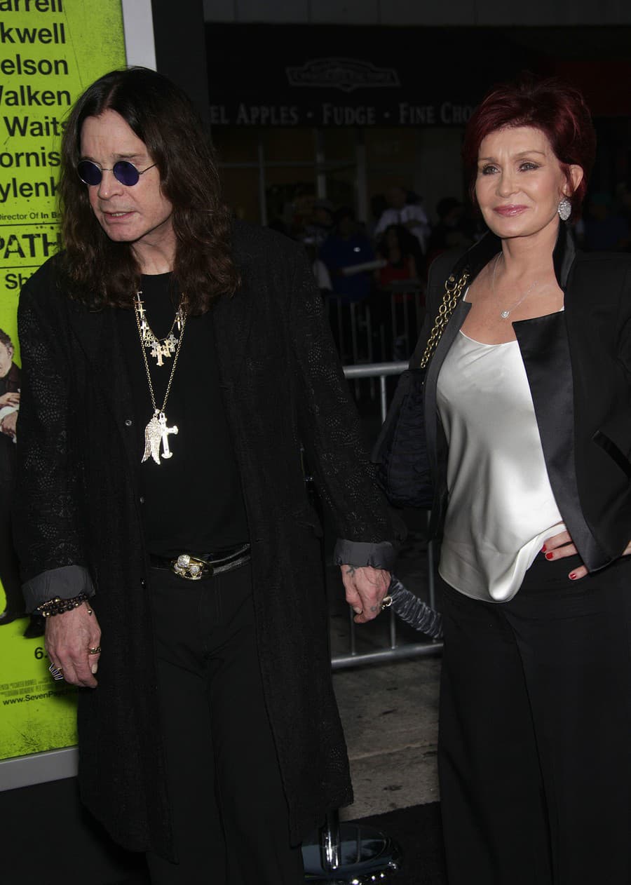 Ozzy Osbourne s manželkou.