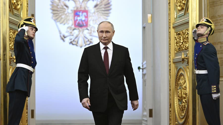 Inaugurácia Vladimira Putina.