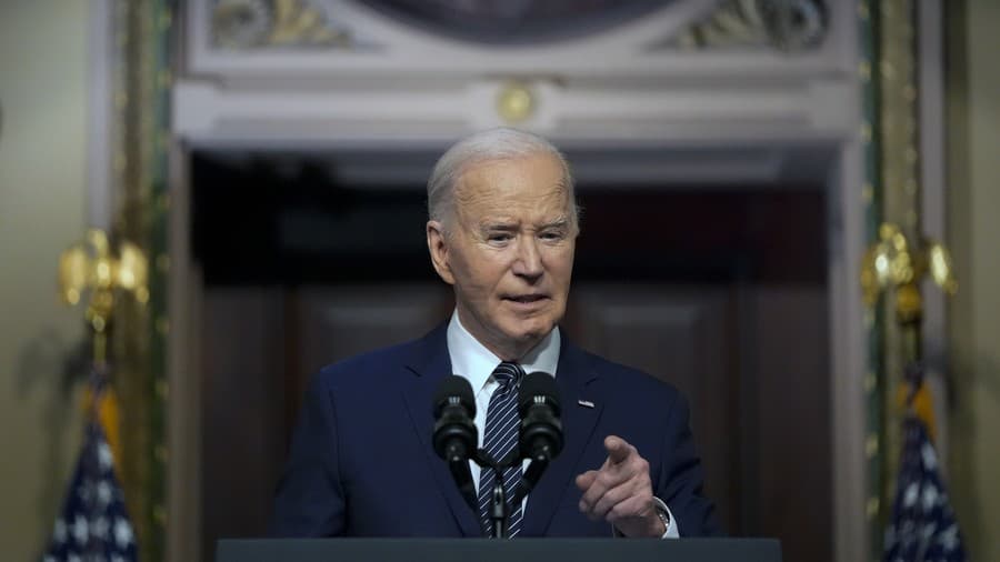 Americký prezident Joe Biden.