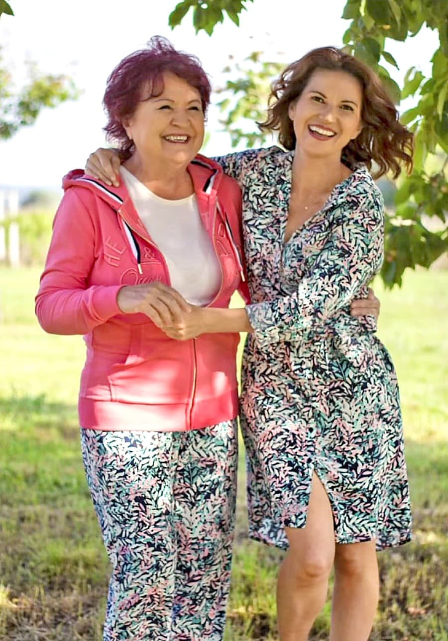 Herečka Viki Ráková (43) a jej mamina Magda