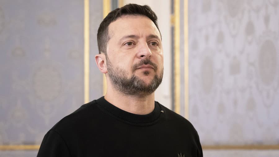 Ukrajinský prezident Volodymyr Zelenskyj.