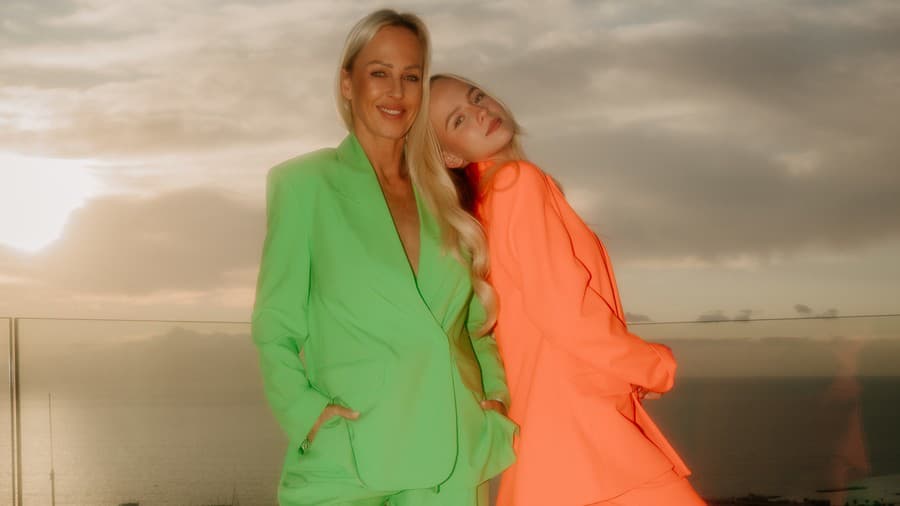 Zuzana Belohorcová (48) s dcérou Salmou (14)
