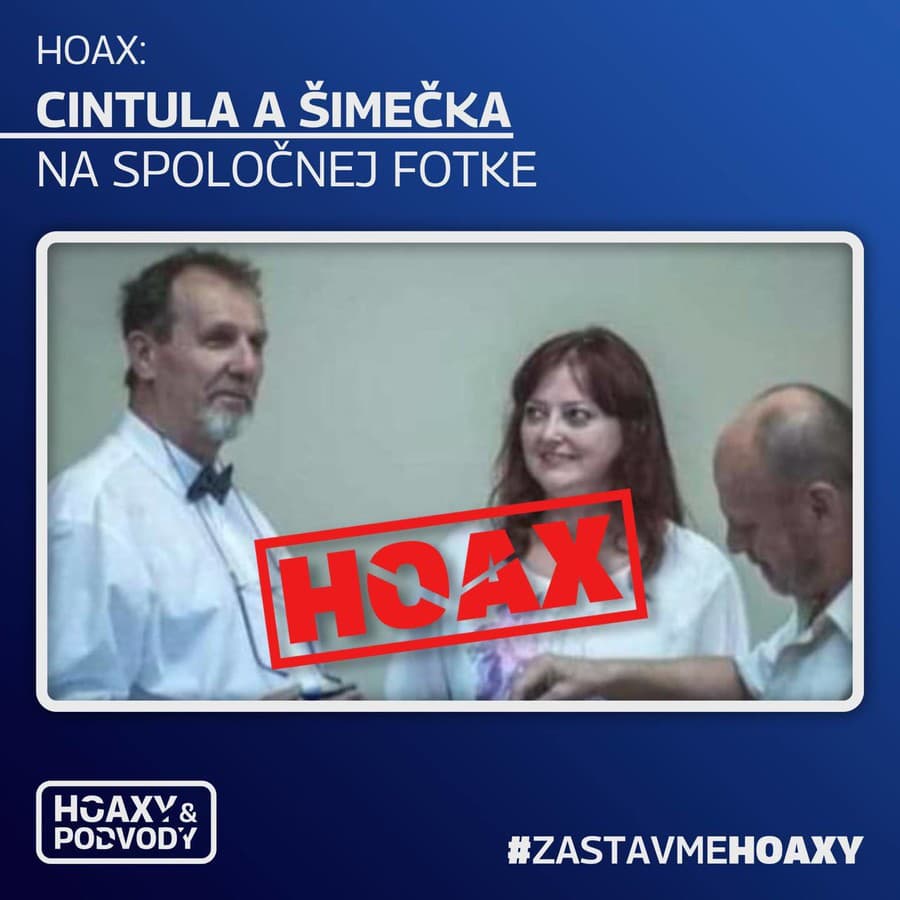 HOAX: Na snímke s atentátnikom Cintulom sa nenachádza publicista Martin Šimečka.