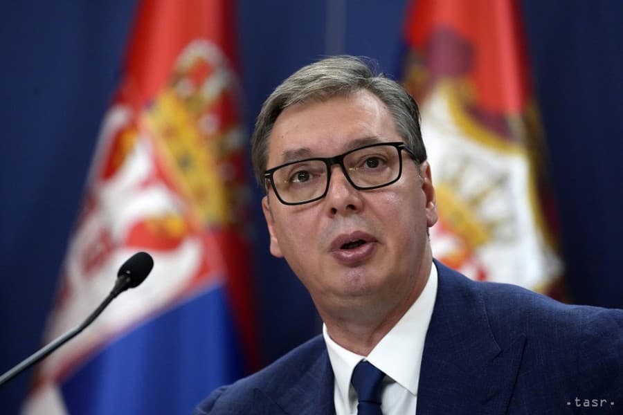 srbský prezident Aleksandar Vučič