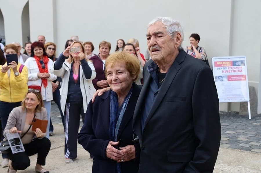 Manželka Eva je jeho veľkou oporou.