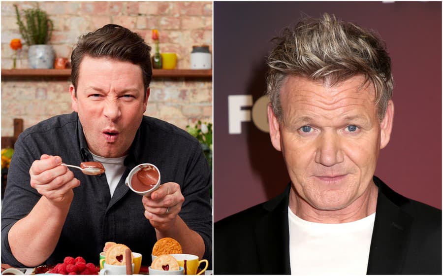 Jamie Oliver a Gordon