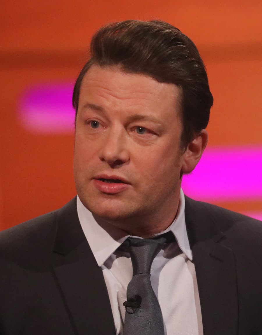 Jamie Oliver počas slepej