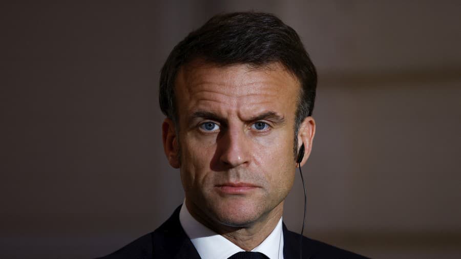 Francúzsky prezident Emmanuel Macron.