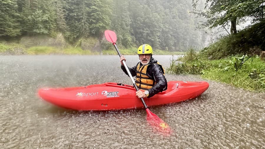 Pieniny. Takto odvážne splavil