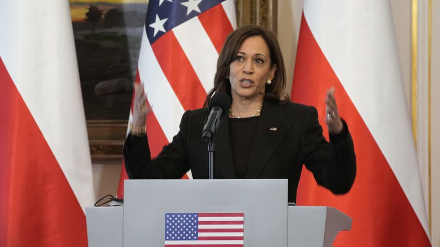 Viceprezidentka USA Kamala Harris.
