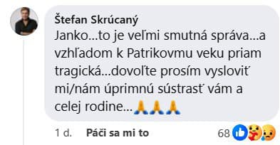 Rodine kondoloval aj Štefan