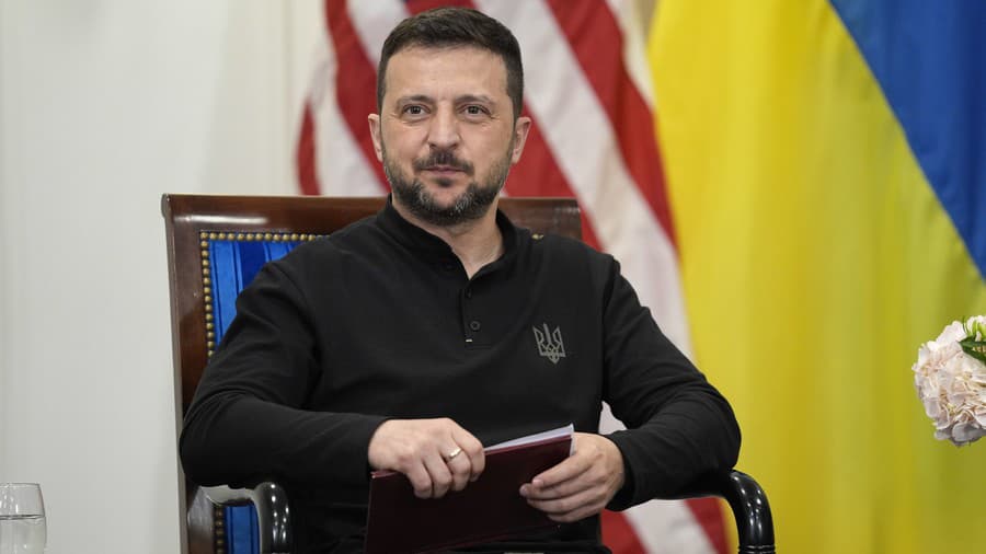 Ukrajinský prezident Volodymyr Zelenskyj