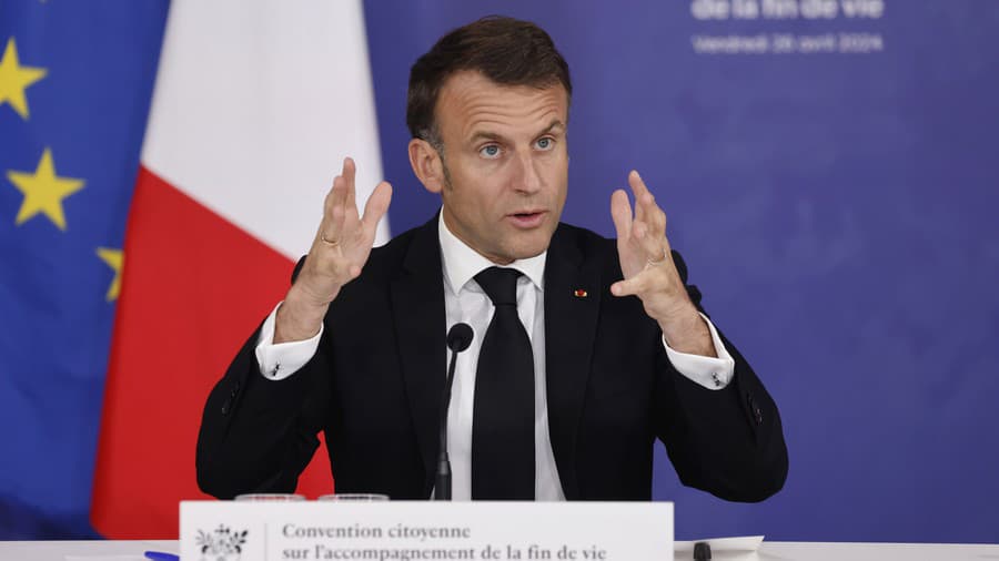 Francúzsky prezident Emmanuel Macron.