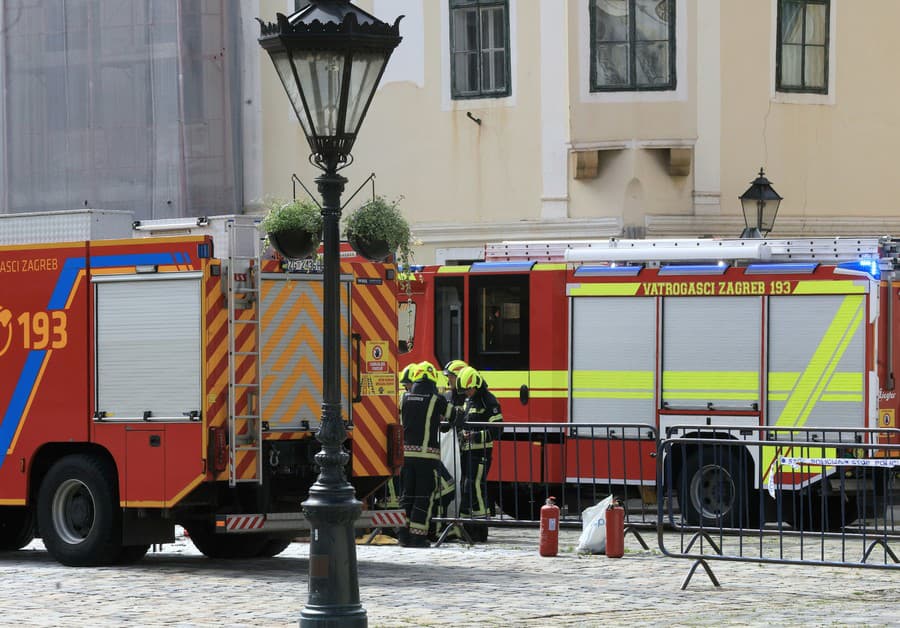 Zomrel muž, ktorý sa podpálil na námestí v centre Záhrebu.