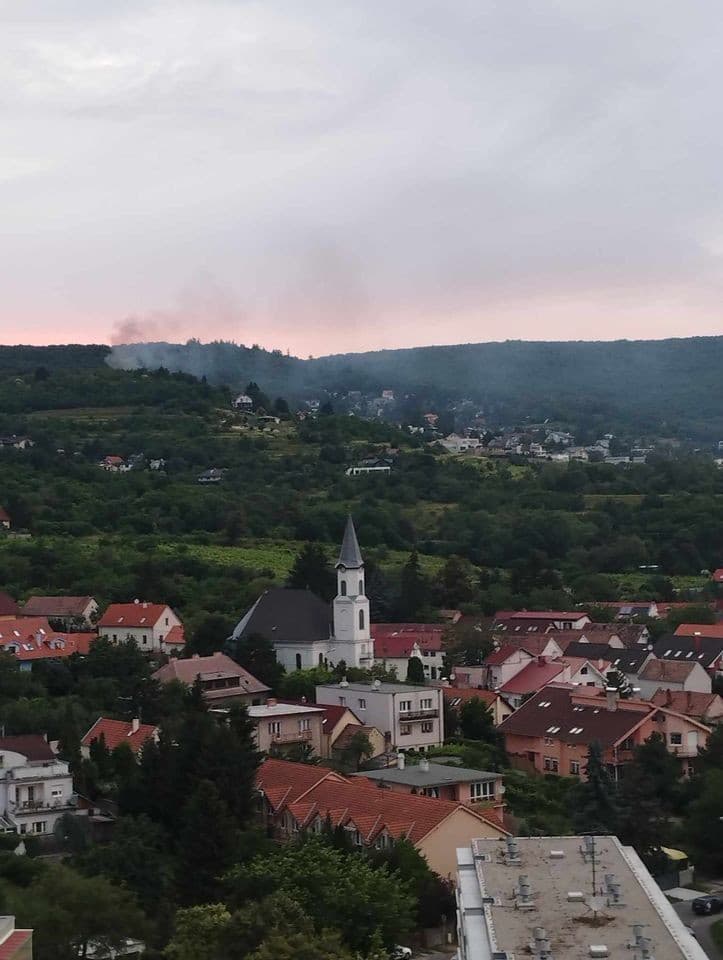 Požiar v bratislavskej mestskej