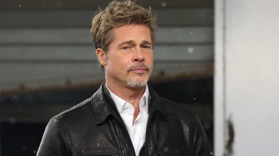 Herec Brad Pitt.