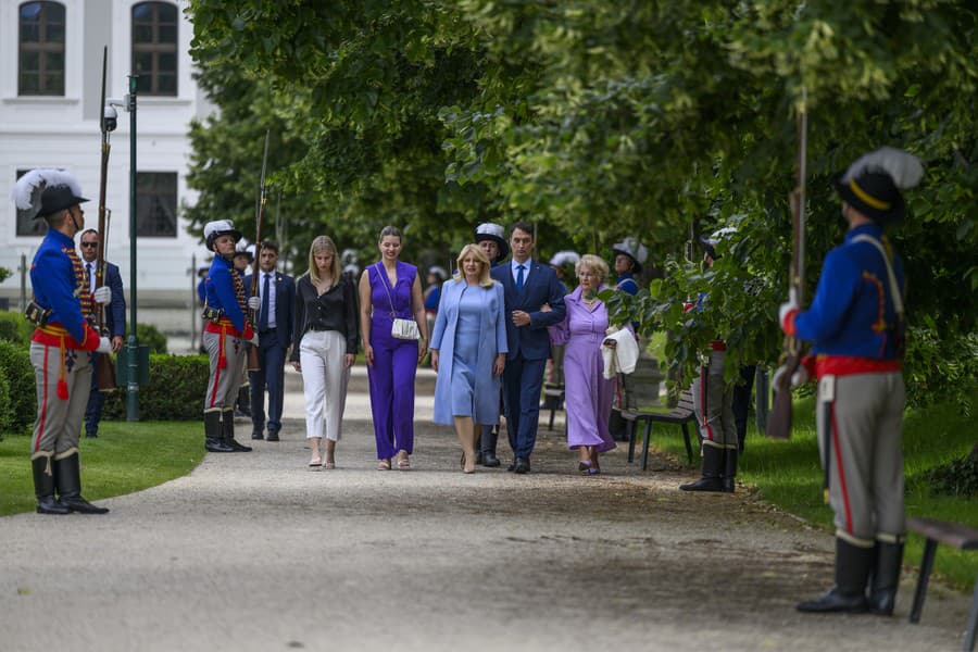 Na snímke prezidentka SR