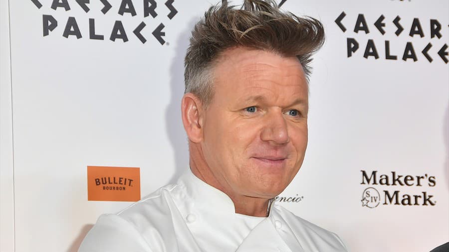 Šéfkuchár Gordon Ramsay.