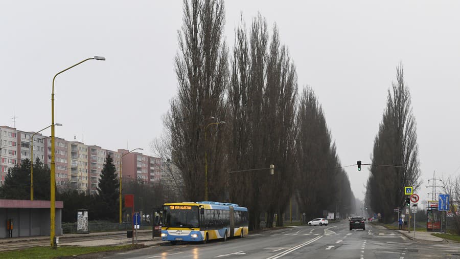 Slanecká cesta v Košiciach