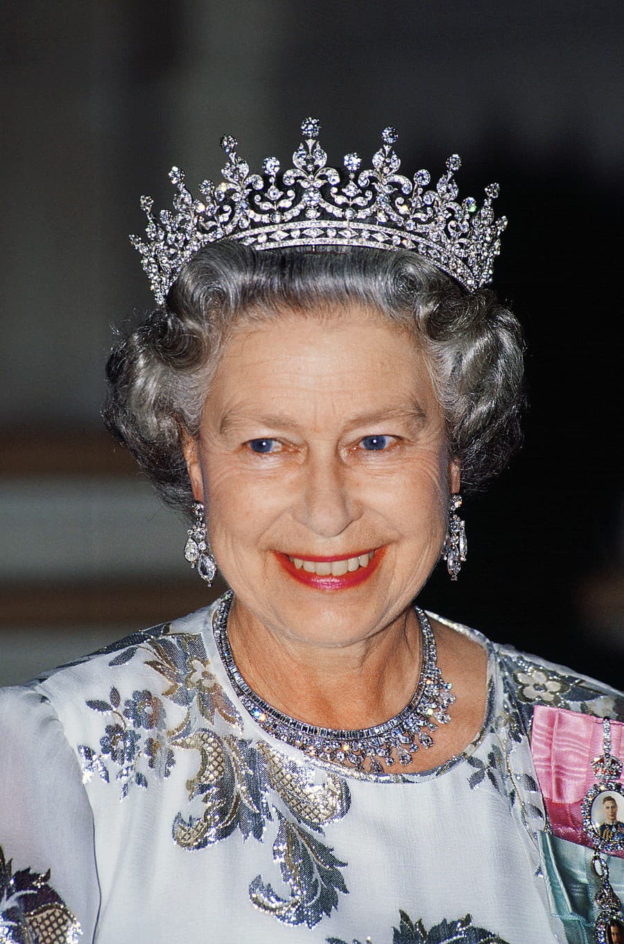 Belgická zafírová tiara