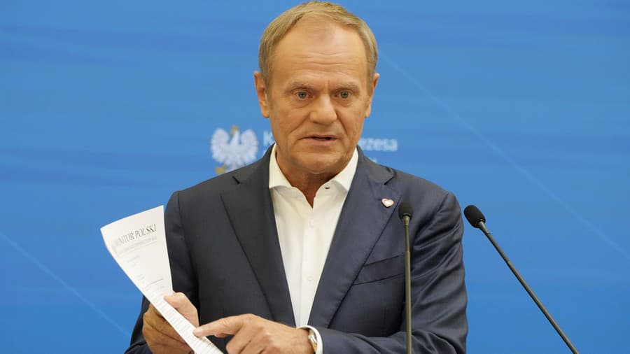 Poľský premiér Donald Tusk.